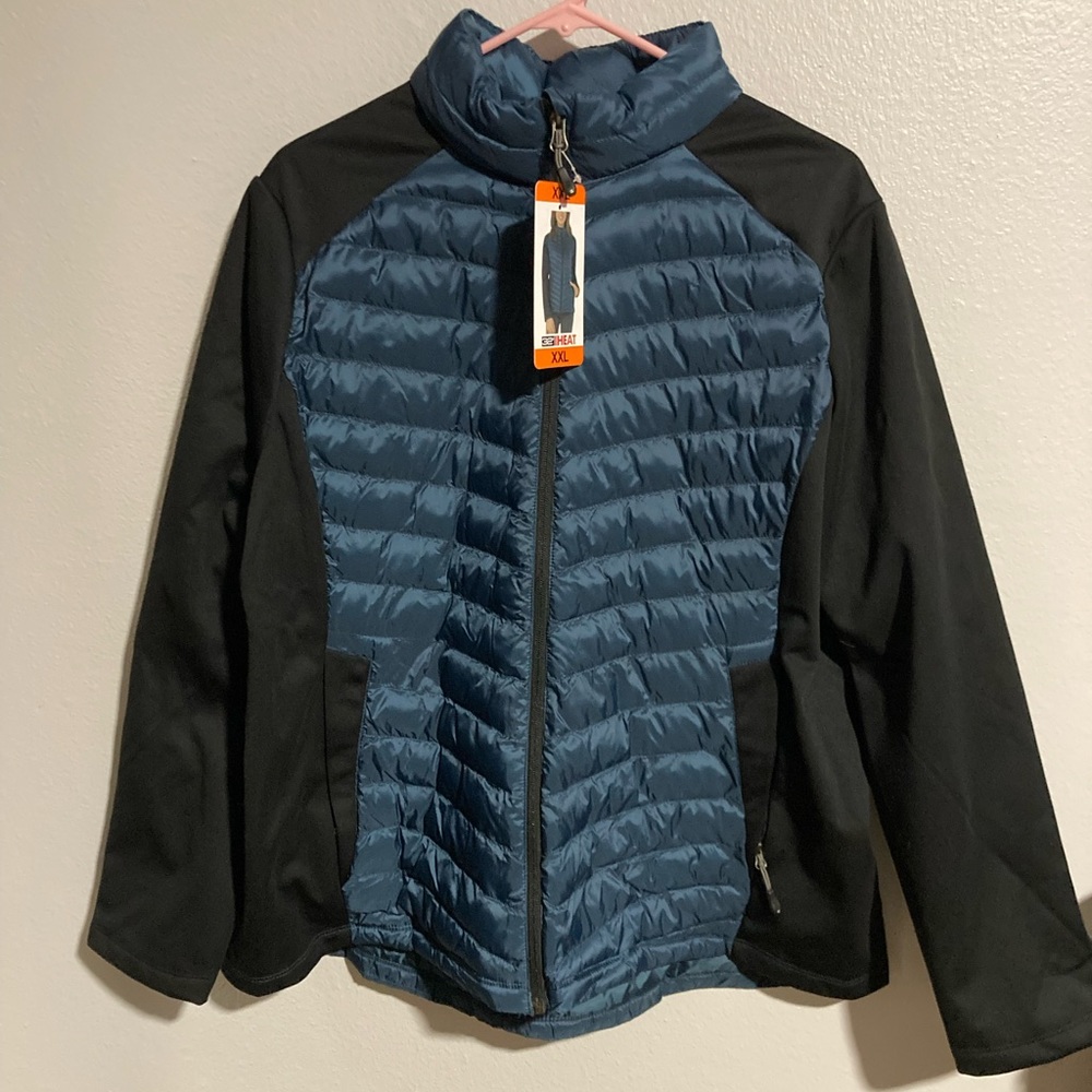 NWT XXL 32 Degrees mixed media winter jacket